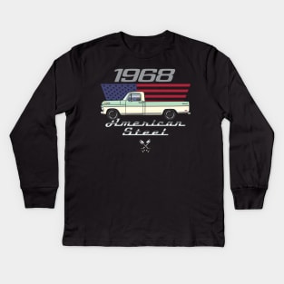 68 American Steel Kids Long Sleeve T-Shirt
